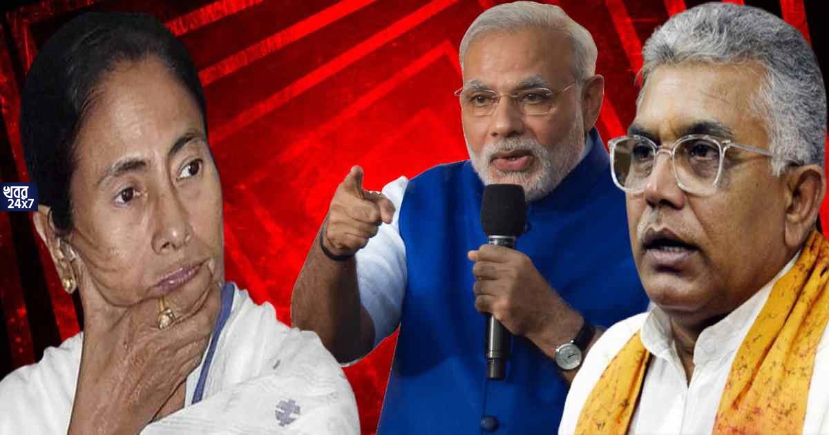 Dilip Ghosh slams Mamata Banerjee for writing complaint to PM Narendra Modi over GST compensation issue