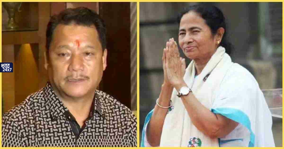 GTA leader Bimal Gurung left NDA and announced alliance with TMC today